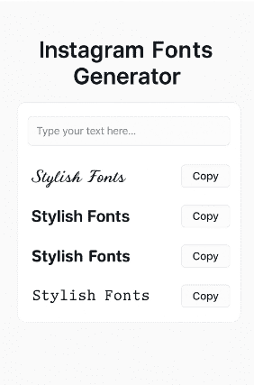 instagram Fonts Generator Tool instagram Fonts Generator Tool